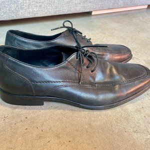 Gordon Rush | Men's Black Leather Oxford Dress Shoes | Size 12